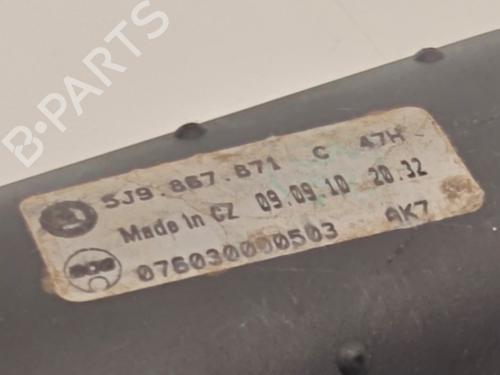 Rear parcel shelf SKODA FABIA II Combi (545) 1.2 TDI | BP36071221C85 - Image 6
