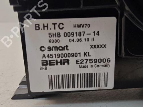 Climate control SMART FORTWO Coupe (451) 1.0 (451.330, 451.334) | BP38232688I5 - Image 3