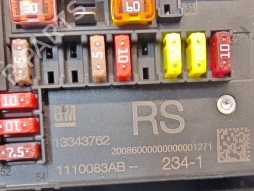 Fuse box OPEL ASTRA J (P10) 1.4 (68) | BP36797263E1 - Image 3