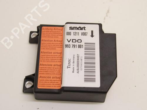Used ECU airbags ECU airbags SMART CITY-COUPE (450) 0.6 (S1CLA1, 450.341) (55 hp) 33780838 33780838