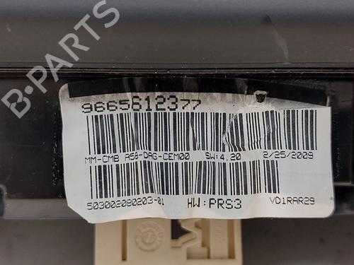Instrument cluster CITROËN C3 Picasso (SH_) 1.4 VTi 95 (SH8FSC, SH8FP0, SH8FP6) | BP33774803C47 - Image 4
