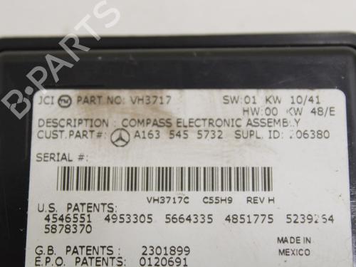 Electronic module MERCEDES-BENZ M-CLASS (W163) ML 350 | BP33781003M83 - Image 3
