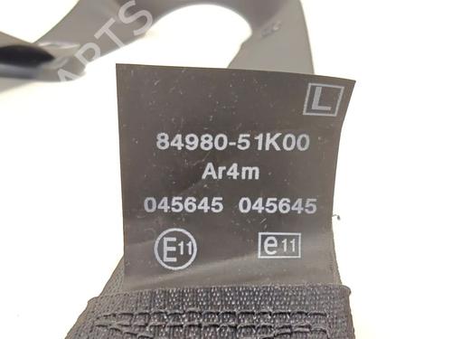 Rear left seatbelt SUZUKI SPLASH (EX) 1.0 (A5B310) | BP33789577I29 - Image 3