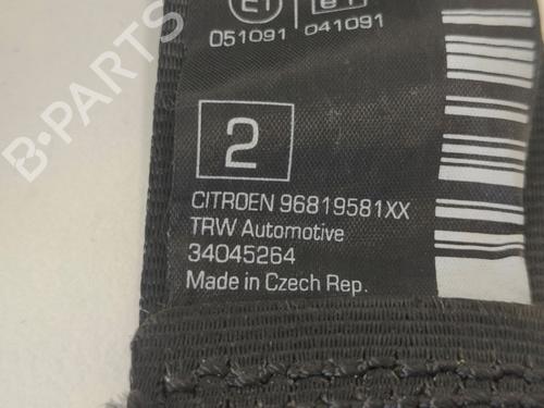 Rear left seatbelt CITROËN DS3 (SA_) 1.4 VTi 98 | BP33785905I29 - Image 4