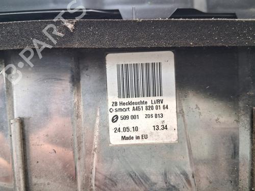 Left taillight SMART FORTWO Coupe (451) 1.0 (451.330, 451.334) | BP37872634C34 - Image 5