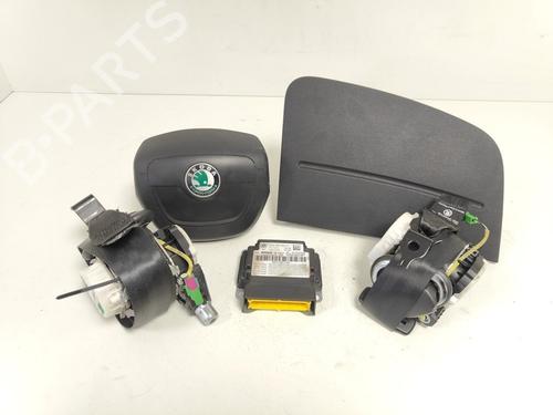 Used Airbag Kit Airbag Kit SKODA FABIA II (542) 1.2 (70 hp) 33787322 33787322