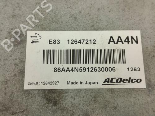 Engine control unit (ECU) OPEL MERIVA B MPV (S10) 1.4 (75) | BP33788290M57 - Image 3