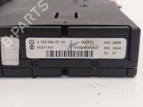 Comfort control module MERCEDES-BENZ M-CLASS (W163) ML 270 CDI (163.113) | BP33782242M56 - Image 4