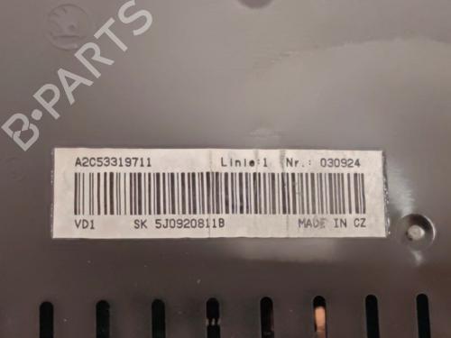 Control unit SKODA FABIA II Combi (545) 1.4 | BP33791974M11 - Image 9