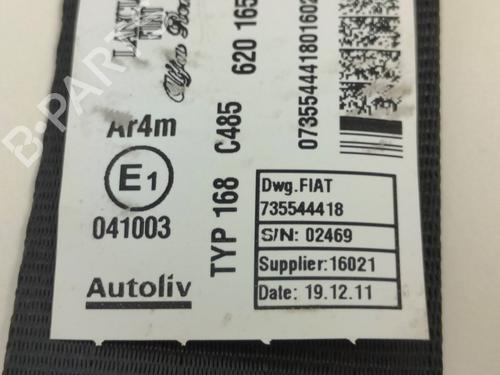 Rear left seatbelt FIAT PUNTO (199_) 0.9 Twinair Turbo | BP33785446I29 - Image 3