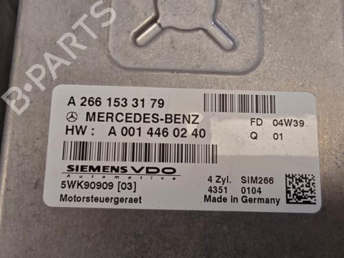 Engine control unit (ECU) MERCEDES-BENZ A-CLASS (W169) A 170 (169.032, 169.332) | BP33792083M57 - Image 3