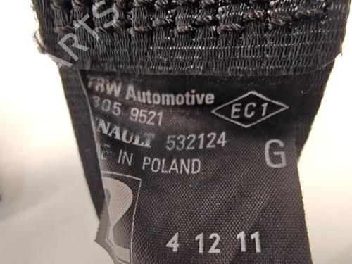 Rear left seatbelt RENAULT TWINGO II (CN0_) 1.2 16V (CN04, CN0B) | BP36516031I29 - Image 4
