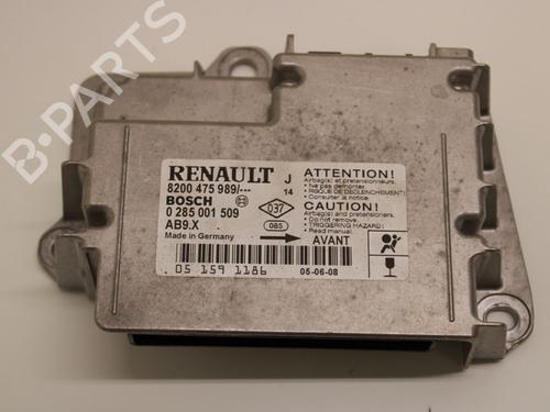 Used ECU airbags ECU airbags RENAULT MODUS / GRAND MODUS (F/JP0_) 1.6 (JP03, JP0B, JP0U, JP0Y, JP1G) (112 hp) 33780490 33780490