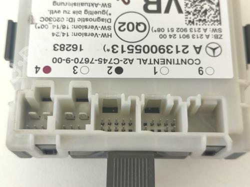 Control unit MERCEDES-BENZ E-CLASS (W213) E 220 d (213.004) | BP33776924M11 - Image 2