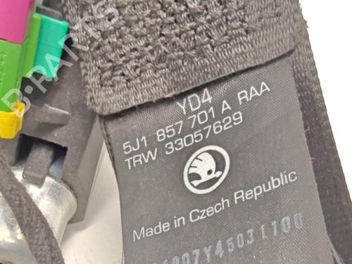 Front left seatbelt SKODA FABIA II (542) 1.4 | BP37436236I26 - Image 4