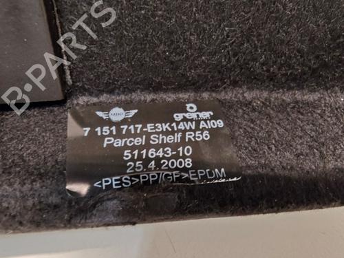 Rear parcel shelf MINI MINI (R56) Cooper D | BP36860388C85  - Image 5