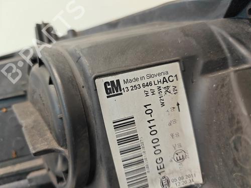 Left headlight OPEL ASTRA J (P10) 1.4 (68) | BP36797241C28 - Image 7