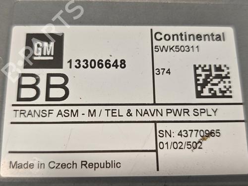 Control unit OPEL MERIVA B MPV (S10) 1.6 CDTI (75) | BP36448104M11 - Image 3
