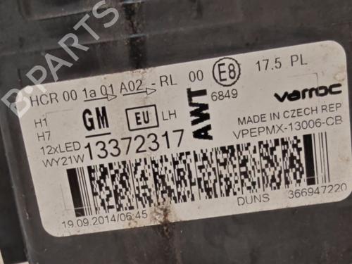 Left headlight OPEL MERIVA B MPV (S10) 1.6 CDTI (75) | BP36429617C28 - Image 5