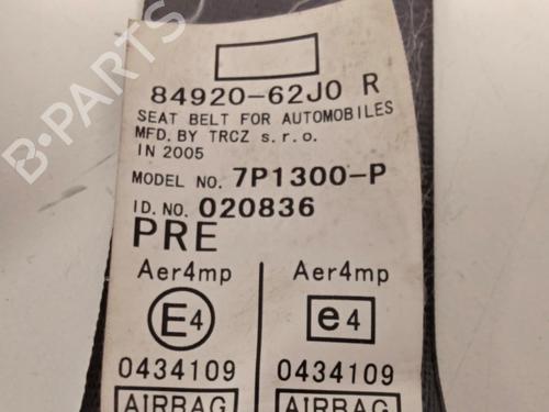 Front right seatbelt SUZUKI SWIFT III (MZ, EZ) 1.5 (RS415, ZC21S) | BP33792425I25  - Image 5