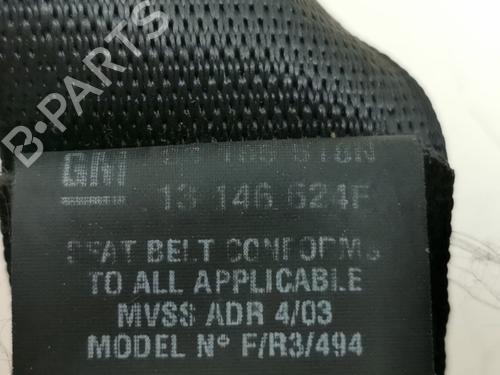 Rear right seatbelt OPEL SIGNUM Hatchback (Z03) 2.2 direct (F48) | BP33780077I28 - Image 5