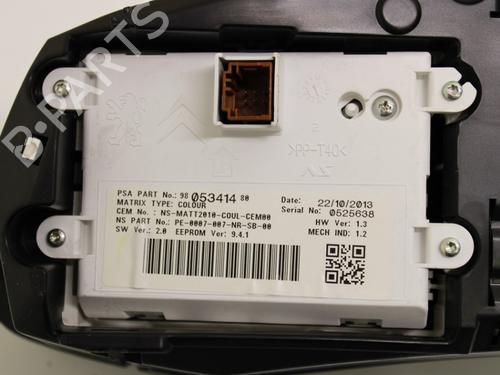 Instrument cluster CITROËN DS5 2.0 HDi 200 Hybrid4 All-wheel Drive | BP33774672C47 - Image 7