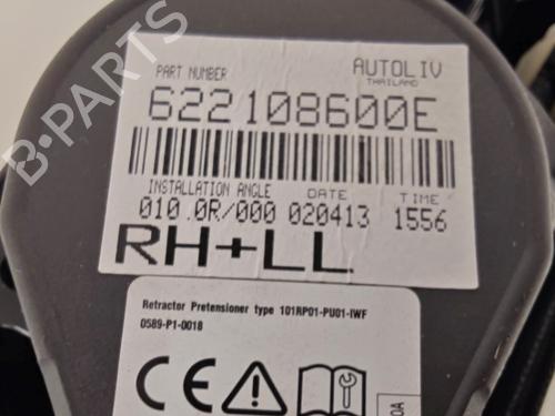 Front right seatbelt MITSUBISHI MIRAGE / SPACE STAR VI Hatchback (A0_A) 1.0 (A05A) | BP33869265I25 - Image 5