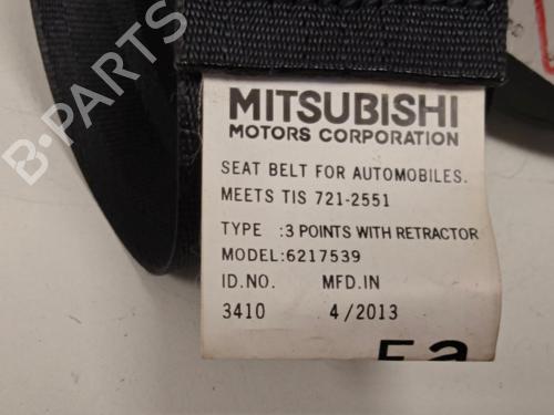 Rear left seatbelt MITSUBISHI MIRAGE / SPACE STAR VI Hatchback (A0_A) 1.0 (A05A) | BP33869263I29 - Image 4