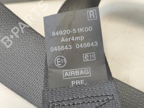 Front right seatbelt SUZUKI SPLASH (EX) 1.2 (A5B412) | BP33784819I25  - Image 5