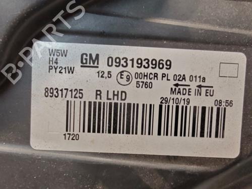 Right headlight OPEL AGILA B (H08) 1.2 (F68) | BP39249995C29 - Image 5