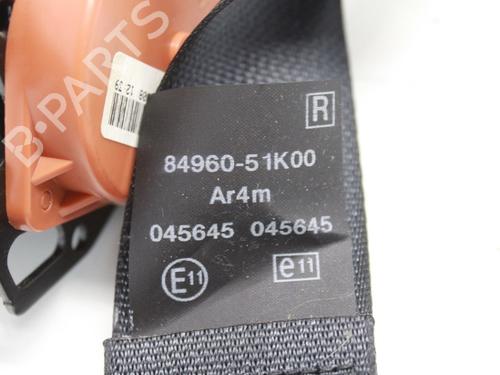 Rear right seatbelt SUZUKI SPLASH (EX) 1.0 (A5B310) | BP33781158I28 - Image 4