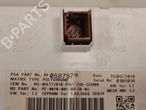 Instrument cluster PEUGEOT 2008 I (CU_) 1.2 VTi | BP33790903C47 - Image 4