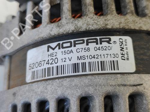 Alternator JEEP RENEGADE SUV (BU, B1, BV) 1.0 T-GDi | BP33787141M7 - Image 6