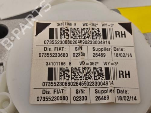 Front right seatbelt FIAT 500 (312_) 0.9 (312AXN1A) | BP39516651I25 - Image 5