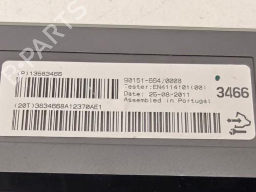 Control unit OPEL ASTRA J (P10) 1.4 (68) | BP36797231M11 - Image 3