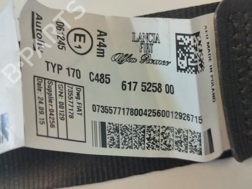 Rear right seatbelt LANCIA YPSILON (312_) 0.9 TwinAir (312.PXG11, 312.PXG1A, 312.YXG11, 312.YXG1A) | BP33776142I28 - Image 3