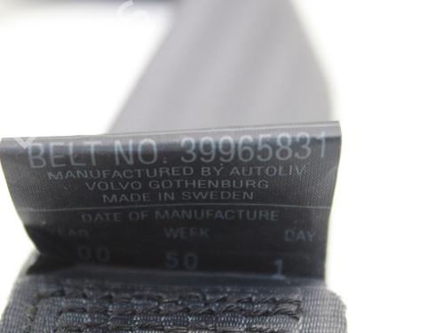 Rear left seatbelt VOLVO S60 I (384) 2.4 | BP33781237I29 - Image 4
