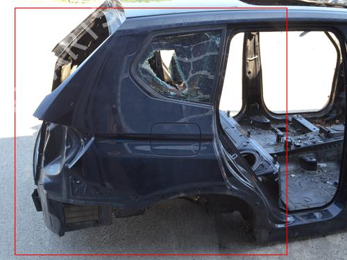 Bagstkærm Højre Bagstkærm Højre BMW X3 (F25) xDrive 35 d (313 hp) 34087135 34087135