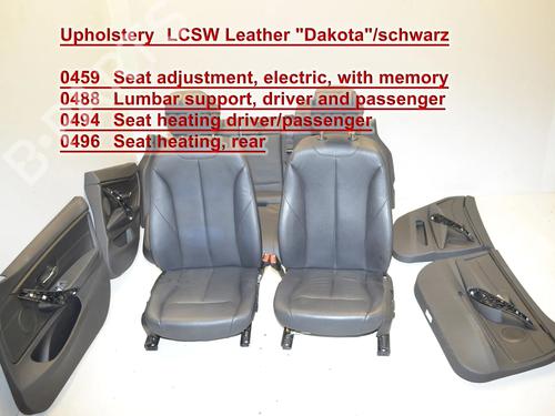Used Seats set Seats set BMW 4 Gran Coupe (F36) 430 d xDrive (258 hp) 34079014 34079014
