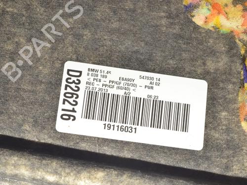 Rear parcel shelf BMW 5 (F10) 530 d | BP34071439C85  - Image 5