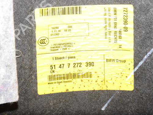 Boot lining BMW i3 (I01) Range Extender | BP34081476I3  - Image 5