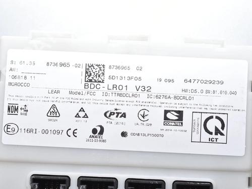 Electronic module BMW i3 (I01) Electric | BP34087819M83  - Image 7