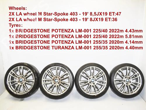 Used Rim Rim BMW 3 (F30, F80) 330 d xDrive (258 hp) 34095849 34095849