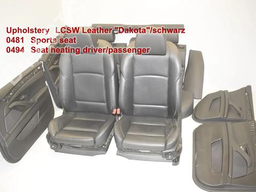 Used Seats set Seats set BMW 5 Touring (F11) 530 d xDrive (258 hp) 34089527 34089527