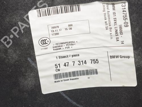 Boot lining BMW i3 (I01) Electric | BP34078625I3  - Image 5