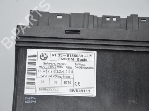 Electronic module BMW 5 (E60) 525 d | BP34095568M83  - Image 6