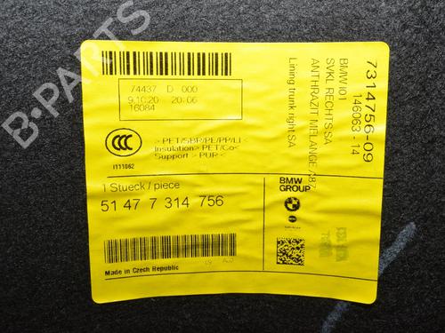 Boot lining BMW i3 (I01) s Electric | BP34093225I3  - Image 7