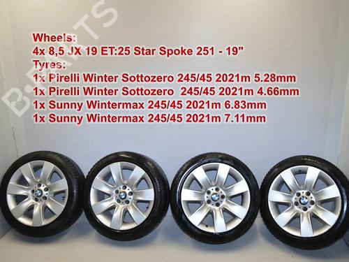 Used Rim Rim BMW 7 (F01, F02, F03, F04) 730 d (258 hp) 34093567 34093567