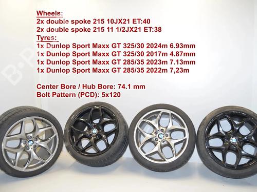 Used Rim Rim BMW X5 (E70) xDrive 30 d (245 hp) 34094352 34094352