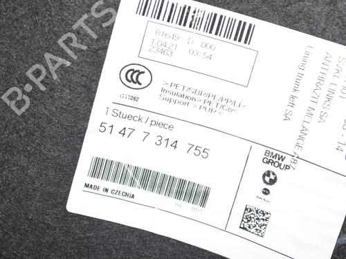 Boot lining BMW i3 (I01) s Electric | BP34066496I3  - Image 11